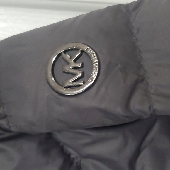Black Micheal Kors Down Filled Jacket Size Small - Picture 3 of 6
